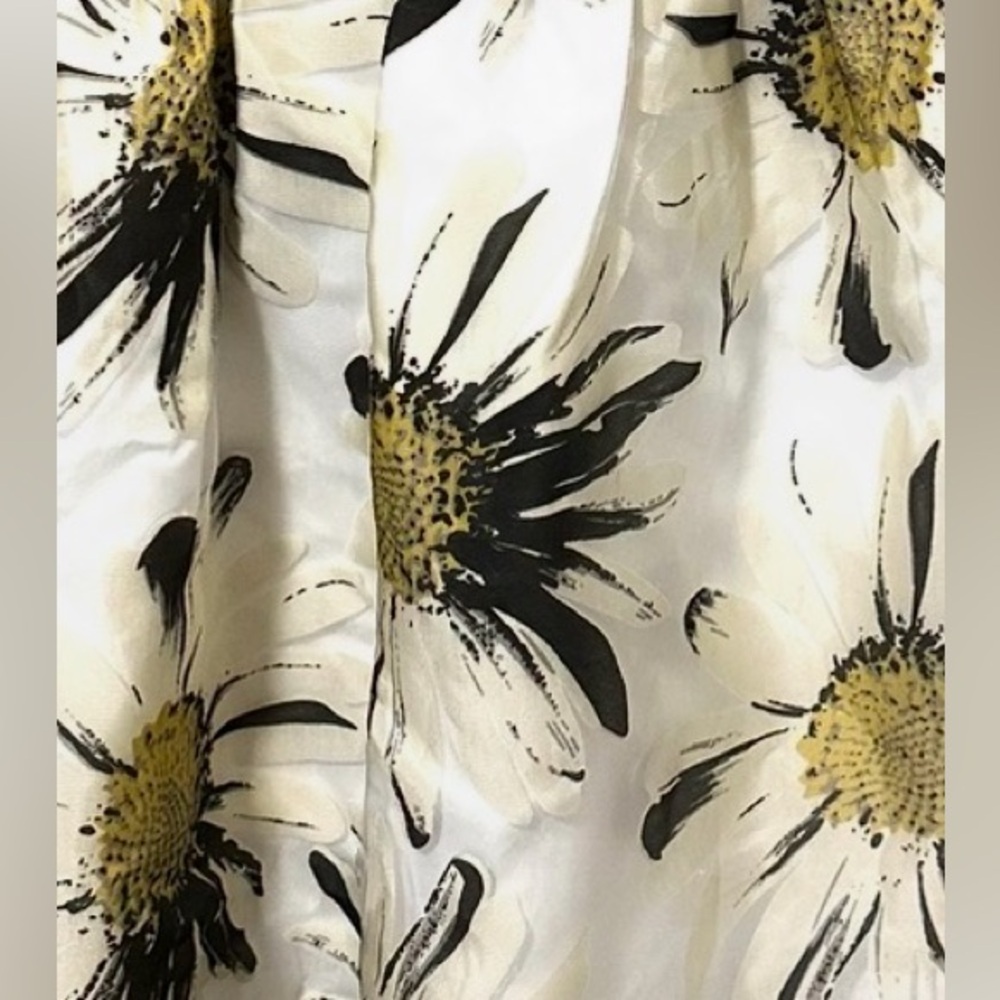 ModCloth Liza Luxe Floral Fit & Flare Dress in Black and Gold.‎ Small. NWT. - Picture 5 of 8